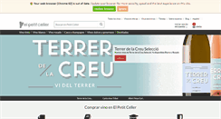 Desktop Screenshot of petitceller.com